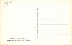 CPA Ferney Voltaire Ain Le Castle Voltaire Eastern Face