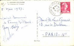 CPA Ferney Voltaire Castle of Voltaire