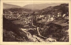 CPA Bellegarde the Loss of the Rhone and View