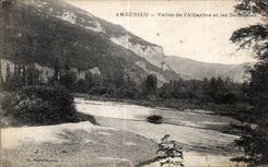 CPA Amberieu Valley of Albarine and Balmeties