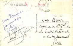 CPA ISCEof Perouges Ain the street of the Princes