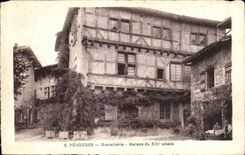 CPA Perouges Hostellerie Maison du XIII siecle