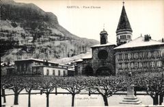 CPA Nantua Places Armes