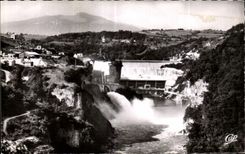 CPA Genissiat Ain Stopping Seen together Fall oucine