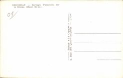 CPA Genissiat Stopping Footbridge on the Rhone