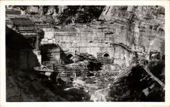 CPA Genissiat Ain Together of the Building site Stopping and Factory