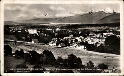 CPA Divenne les Bains Ain Vue Panoramique sur le Leman et Jean Mont Blanc
