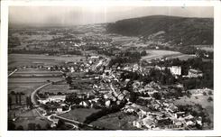 CPA Divenne les Bains Ain Vue generale aerienne