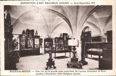 CPA Borough in Bresse Bressane Borough in Bresse a sight of large the chapter house of old monastery of Borough