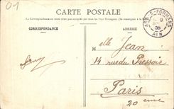 CPA Castle Ars (Ain)