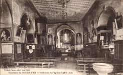 CPA Tombeau of St Cleans Ars Interieur of new Eglise Ars (Ain)