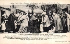 CPA Church Ars (Ain) Painting of the Vault of Hunting by Mr Borel of Lyon