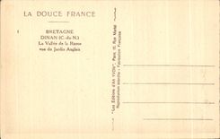 CPA Dinan the Valley of the Rancid sight of the English Garden