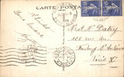 CPA Picturesque Brittany Dam Guerledan cutre Wall Saint Aignan and Caurel the Dam