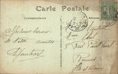 CPA Tregastel Descent with the Sea of the manor house Saint Anne