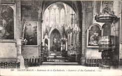 Santo Malo interior de CPA de la catedral interior de la catedral