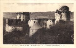 CPA Vallee du Guer Tonquedec Le Chateau (Cote Ouest)