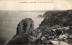 CPA Cape Frehel Fauconniere With far the Point from the Slat