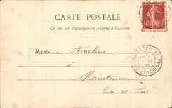 CPA Porche des Peris en Mer a Perros Hamon