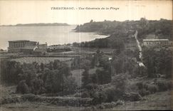 CPA Trestraou Vue Generale de la Plage 