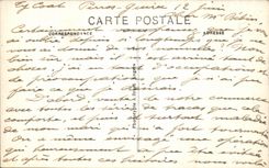 CPA Perros Guirec the Beach of Trestraou seen through the trees