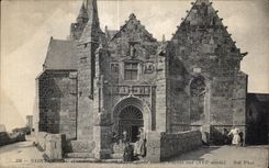 CPA Saint Gutrec Enfants Eglise de la Clarte