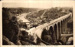 CPA Dinan the Valley of Rancid and the Viaduct