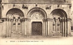 CPA Dinan Le Gate of Church Saint Saver