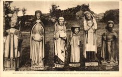 CPA Bretagne Les Saints Guerisseurs De Notre Dame Du Haut Pres Moncontour