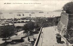 CPA Brest Les Fortifications Rampes du Port de Commerce