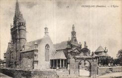 CPA Gumiliau (Finistere) L Eglise