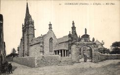CPA Gumiliau (Finistere) L Eglise