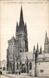CPA Folgoet (Finistere) Church of Both Tours