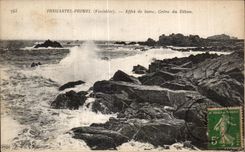 CPA Tregastel Primel (Finistere) Effect of blade Burdens with Diben