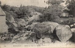 CPA Huelgoat Entrance of the Chaos of the Mill