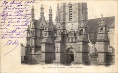 CPA Saint Thegonnec l Arc de