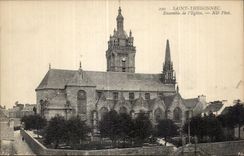 CPA Saint Thegonnec Ensemble de I Eglise