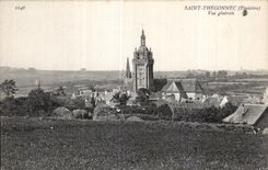 CPA Saint Thegonnec (Finistere) Vue generale