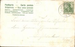 CPA Strasburg Els Bahnhof Train station