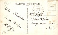 CPA Camp Oberhoffen Office of the Militaria Place