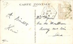 CPA Camp military Oberhoffen Market Militaria