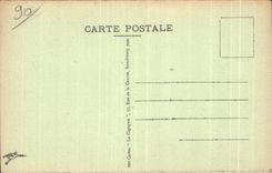 CPA Balloon Alsace Statue of Jeanne arc