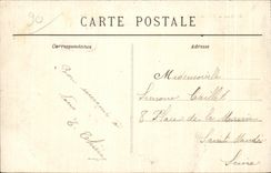 CPA Balloon Alsace Valley of the Coalmen