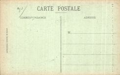 CPA Balloon Alsace Statue of the Virgin under snow