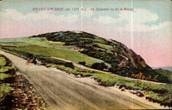 CPA Balloon Alsace Le Summit seen of the Road