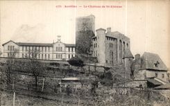 CPA Aurillac Le Castle of St Etienne