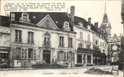 CPA Auxerre Town hall Lecusson which was that of Mathilde countess of Nevers and Auxerre