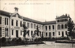 CPA Auxerre La Nouvelle Ecole Normale d Instituteurs Facade