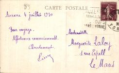 CPA Auxerre Places Town hall