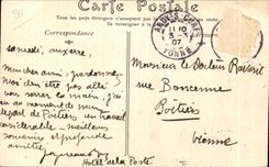 CPA Auxerre L Eglise Saint Germain et l Hotel Dieu